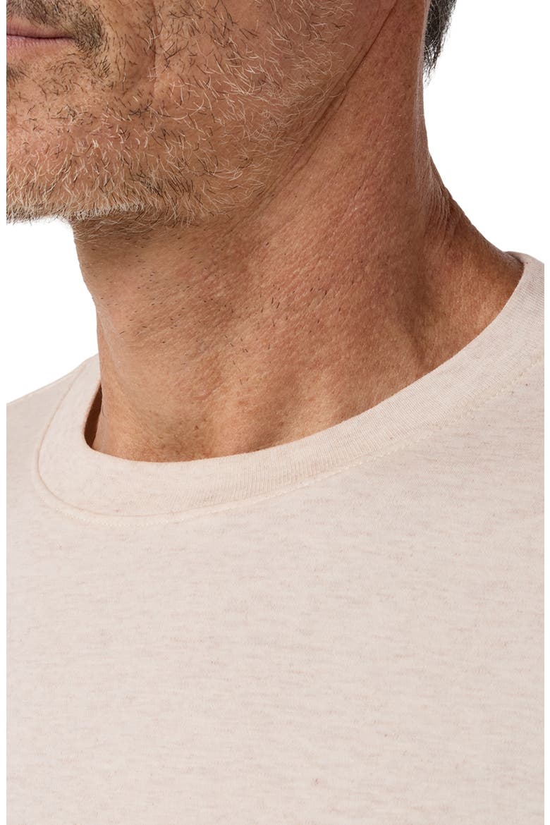 Palmer Trim Fit Pima Cotton T-Shirt, Alternate, color, OAT HEATHER