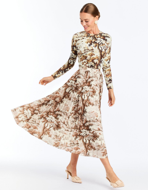 Mestiza New York Daniella Midi Skirt In Multi