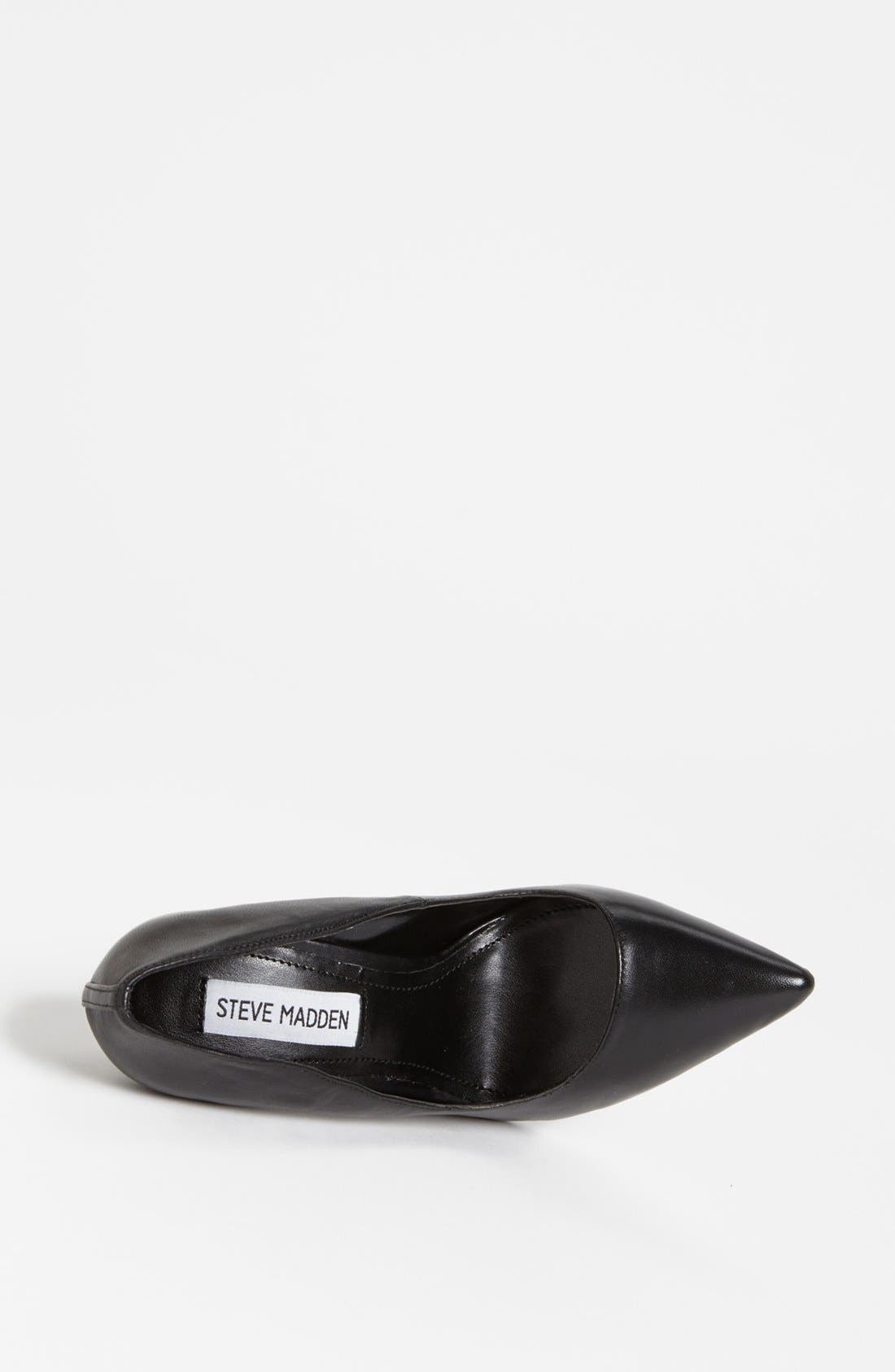 'Invade' Pump, Alternate, color, BLACK