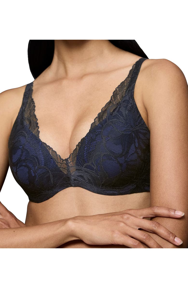 TRIUMPH Body MakeUp Illusion Lace Demi Bra, Alternate, color, Black