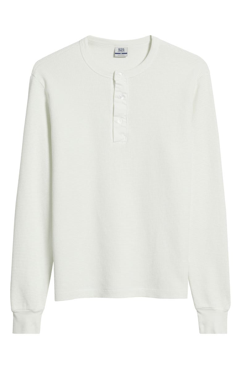925 Originals Stock Waffle Knit Henley, Alternate, color, Washed White