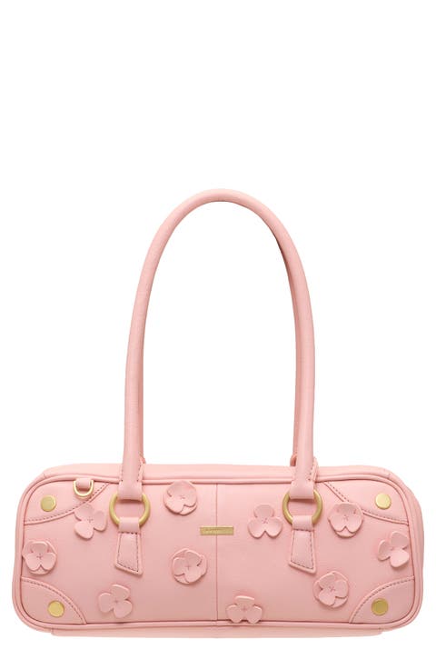 Small Meredith Leather Shoulder Bag