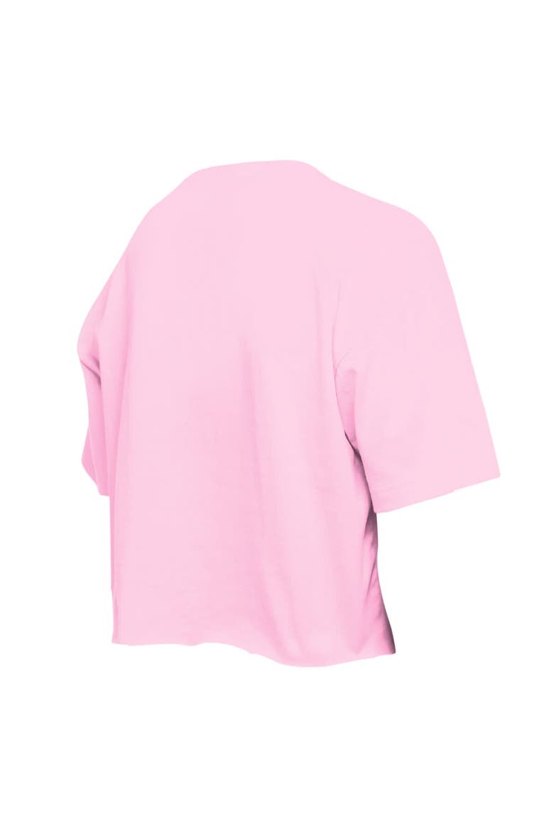 Girls Youth New Era Light Pink Houston Astros Flip Sequin Team T-Shirt, Alternate, color, Light Pink