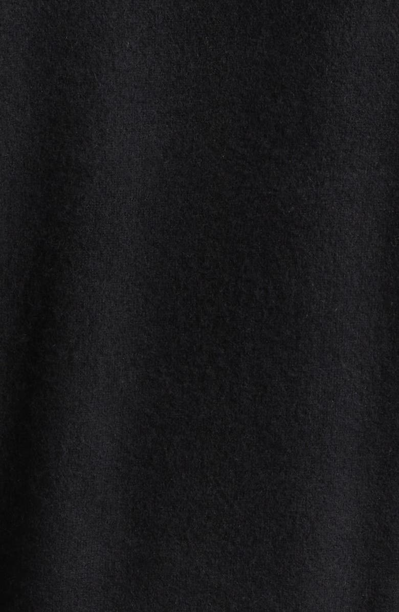 FRENCKENBERGER Mini Cashmere Crewneck Sweater, Alternate, color, Black
