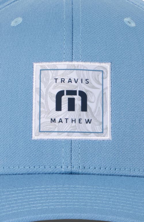Travismathew Final Boarding Six-panel Snapback Cap In Pacific Coast