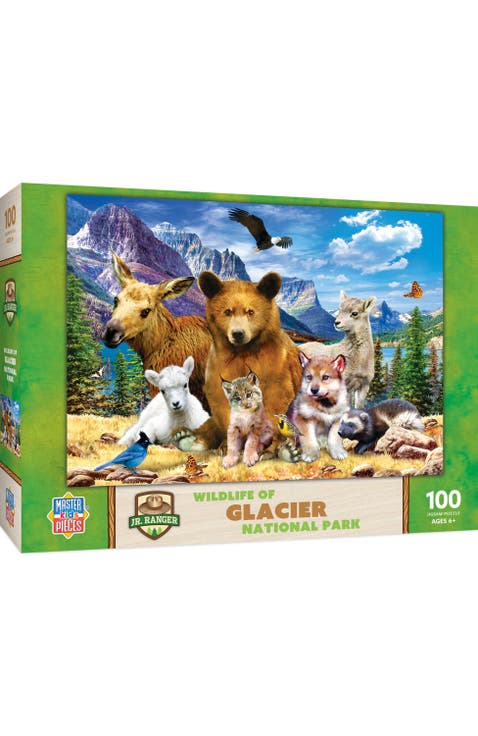 Wildlife of Glacier 100pc Puzzle
