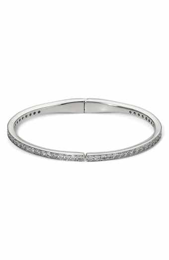 Nadri Northern Lights Cubic Zirconia Hinge Bangle