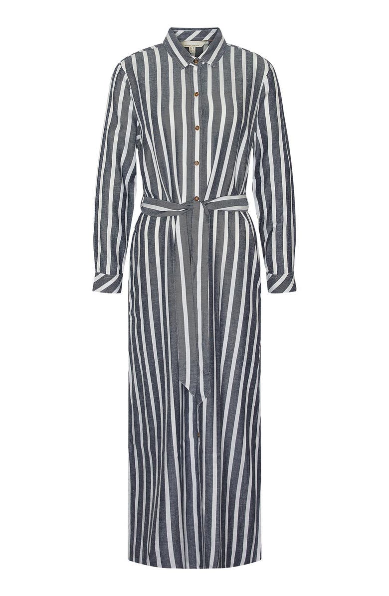Barbour Annalise Stripe Long Sleeve Shirtdress, Alternate, color,