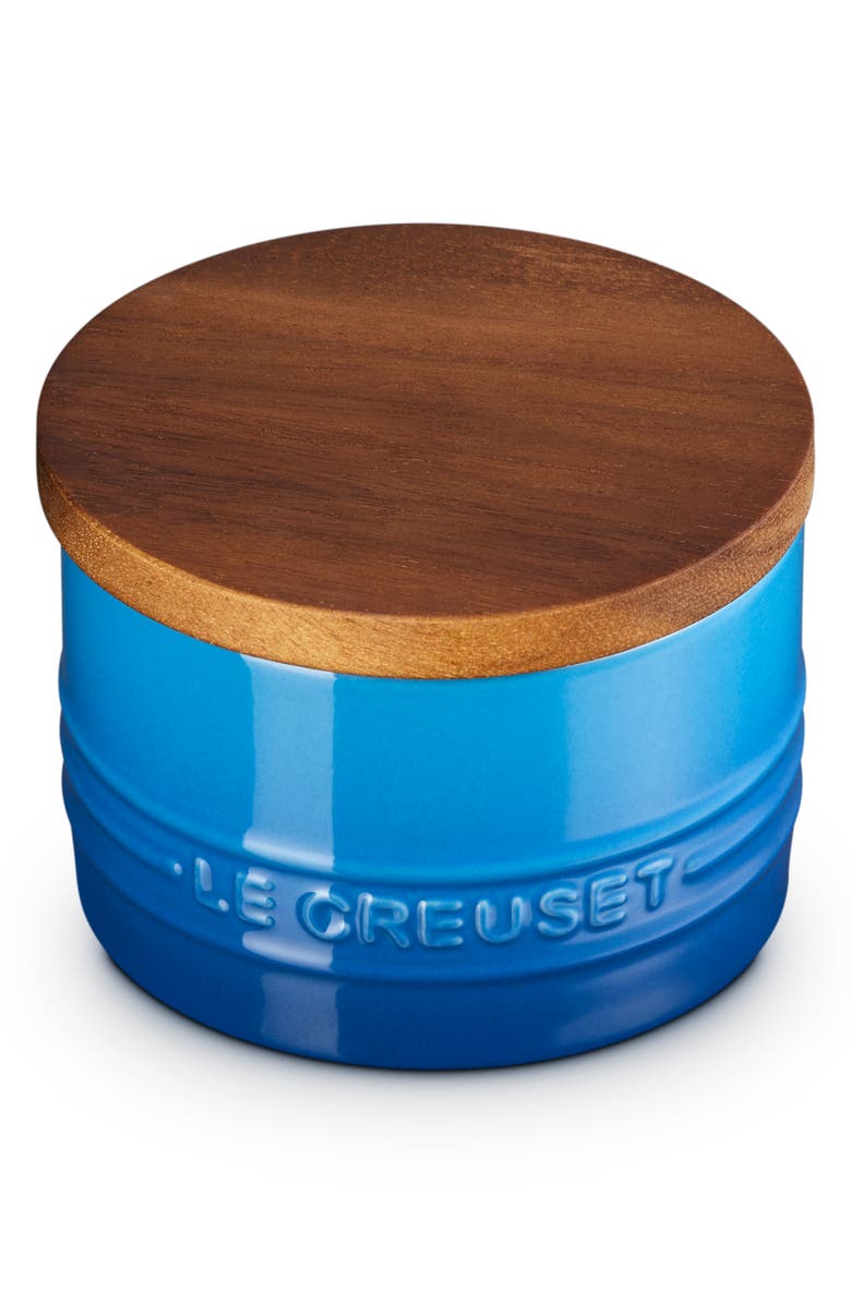 Le Creuset Signature Stoneware 7-Ounce Storage Canister, Alternate, color, Marseille