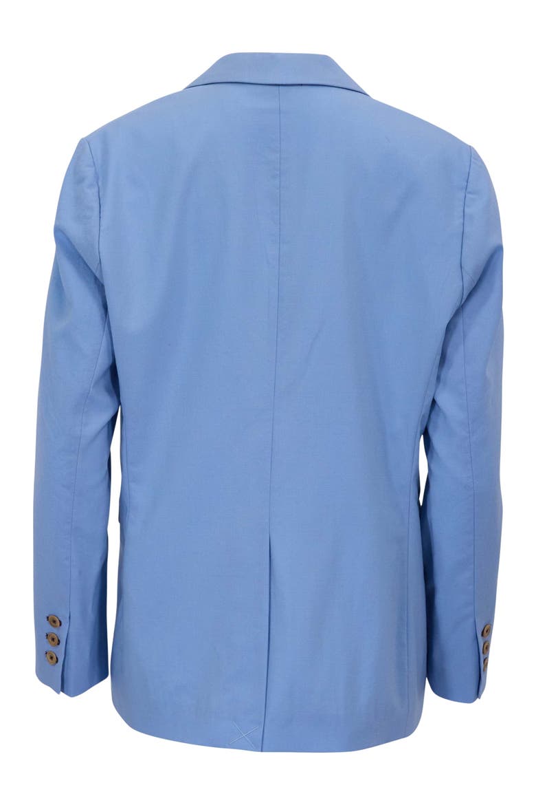 Womens Tailored Blazer, Alternate, color, BLUE