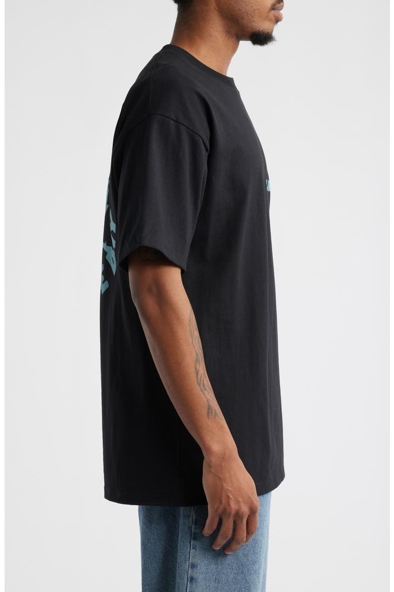 Well Wishes Graphic T-Shirt (Nordstrom Exclusive), Alternate, color, BLACK