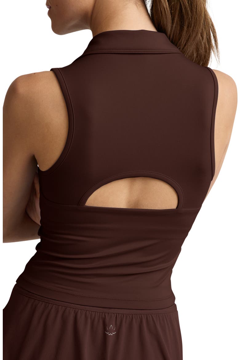 Sport Active Polo Tank, Alternate, color, ICED MOCHA