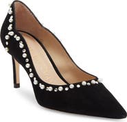 Stuart Weitzman Scallop Shine 75 Pump