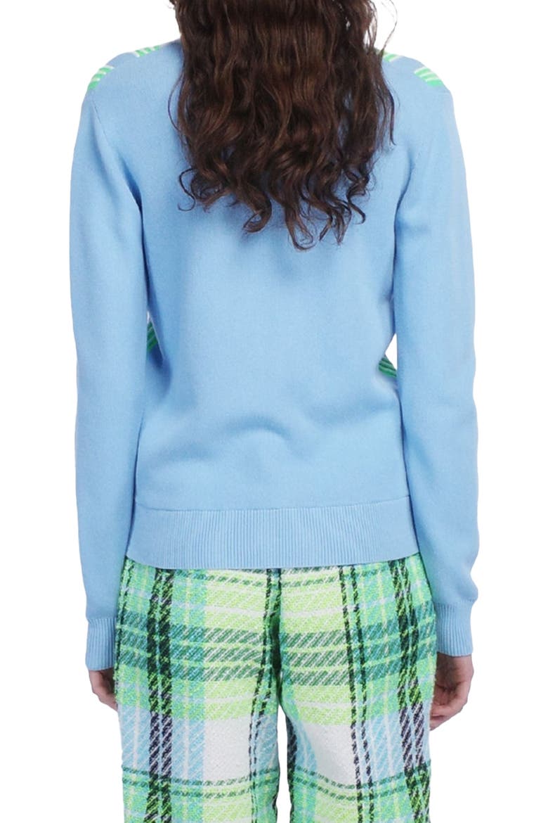 Amalfi Knits Cardigan, Alternate, color, BABY BLUE MULTI