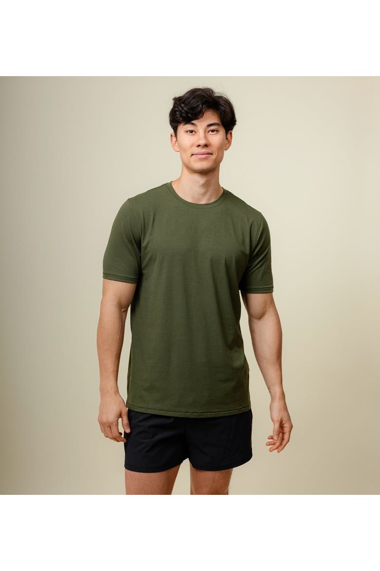 Men's Range Tee, Main, color, Olive