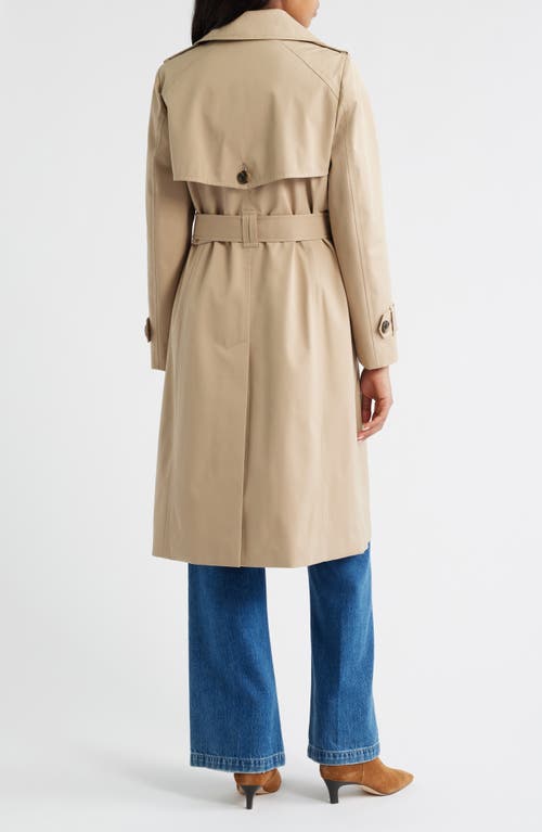 London Fog Heritage Trench Raincoat With Removable Hood