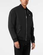 PHILIPP PLEIN Nylon Bomber Jacket Men