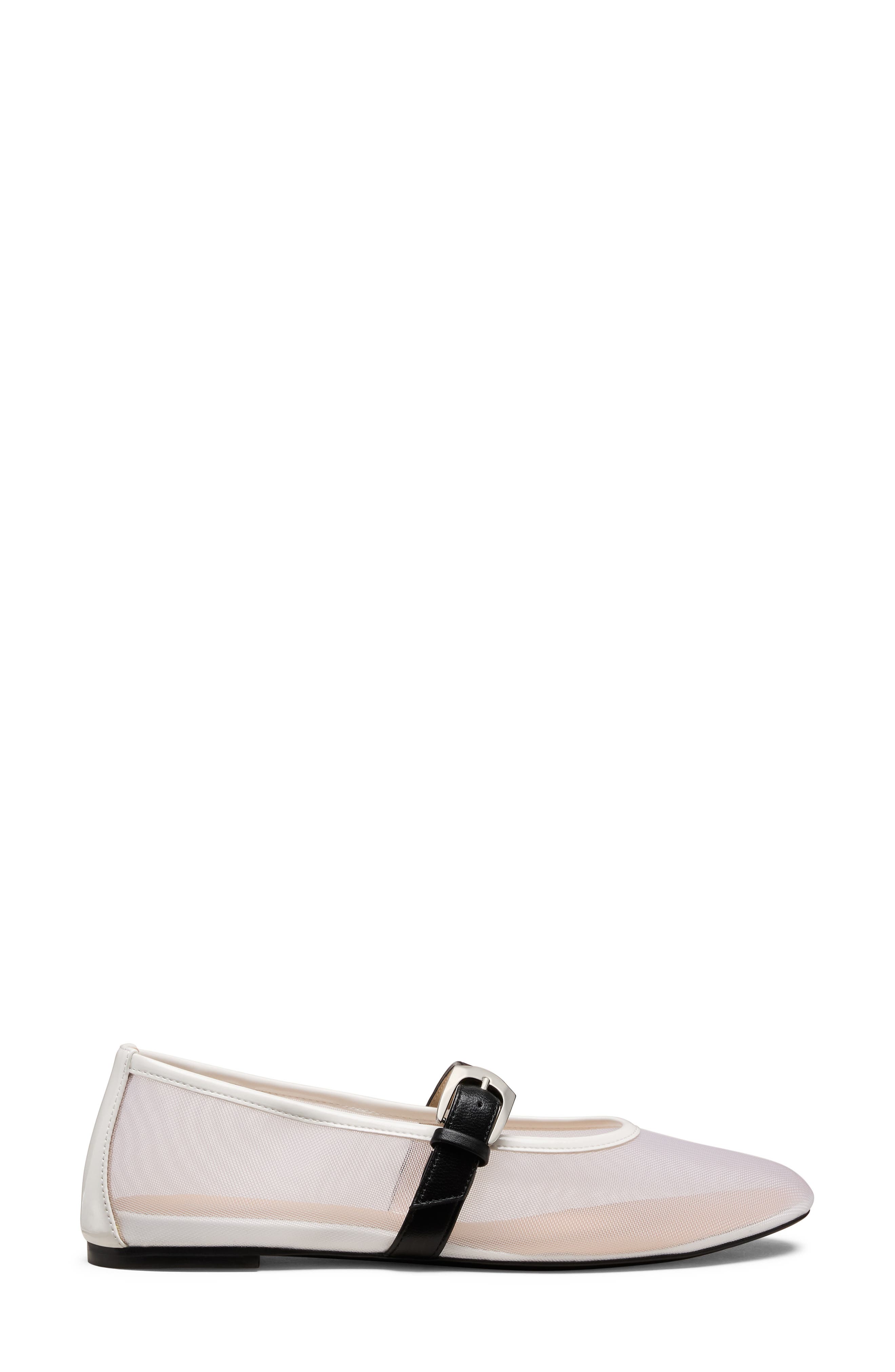 Sai Bareitall Mary Jane, Alternate, color, WHITE/ BLANCO/ BLACK