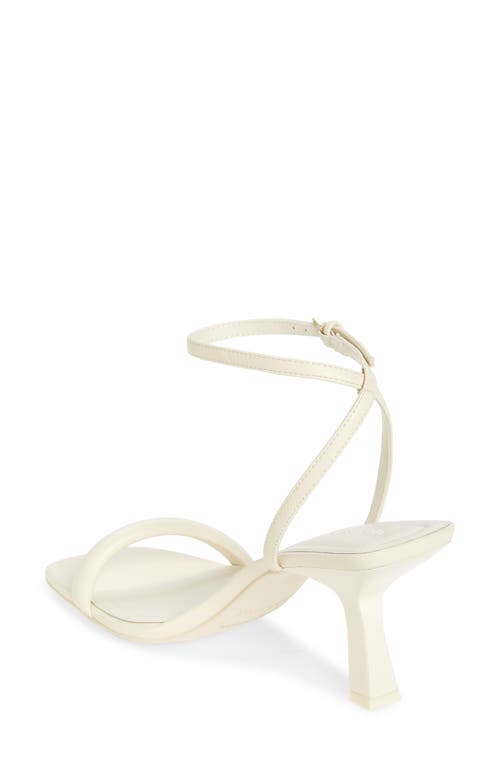 Open Edit Taytum Ankle Strap Sandal In Ivory Egret
