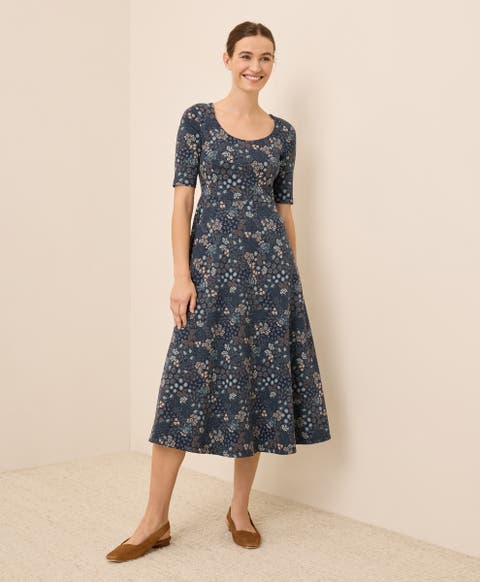 Fit & Flare Signature Scoop Dress