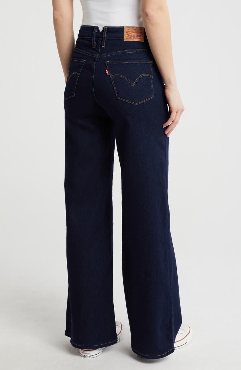 Levi's<sup>®</sup> 318 Shaping Wide Leg Jeans, Alternate, color, Darkest Sky
