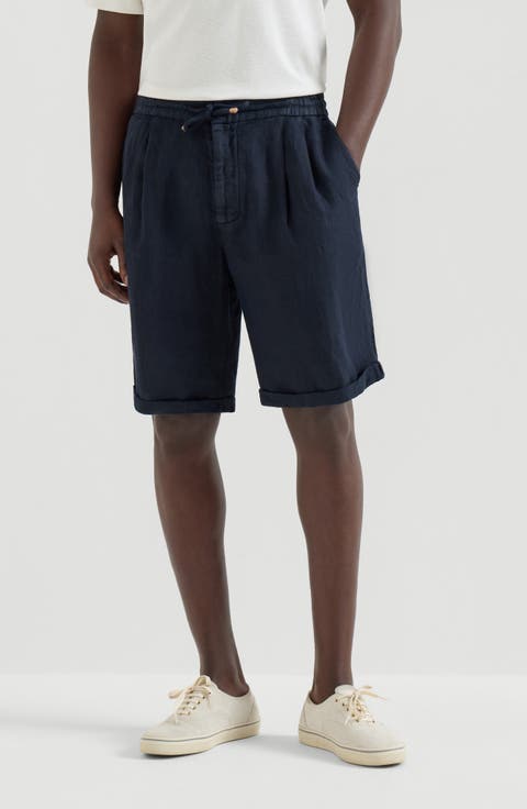 Gabardine Bermuda shorts