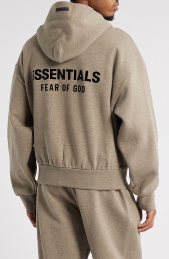 Classic Fit Logo Graphic Zip Hoodie