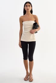 LAMARQUE Laia | Faux Suede Bustier