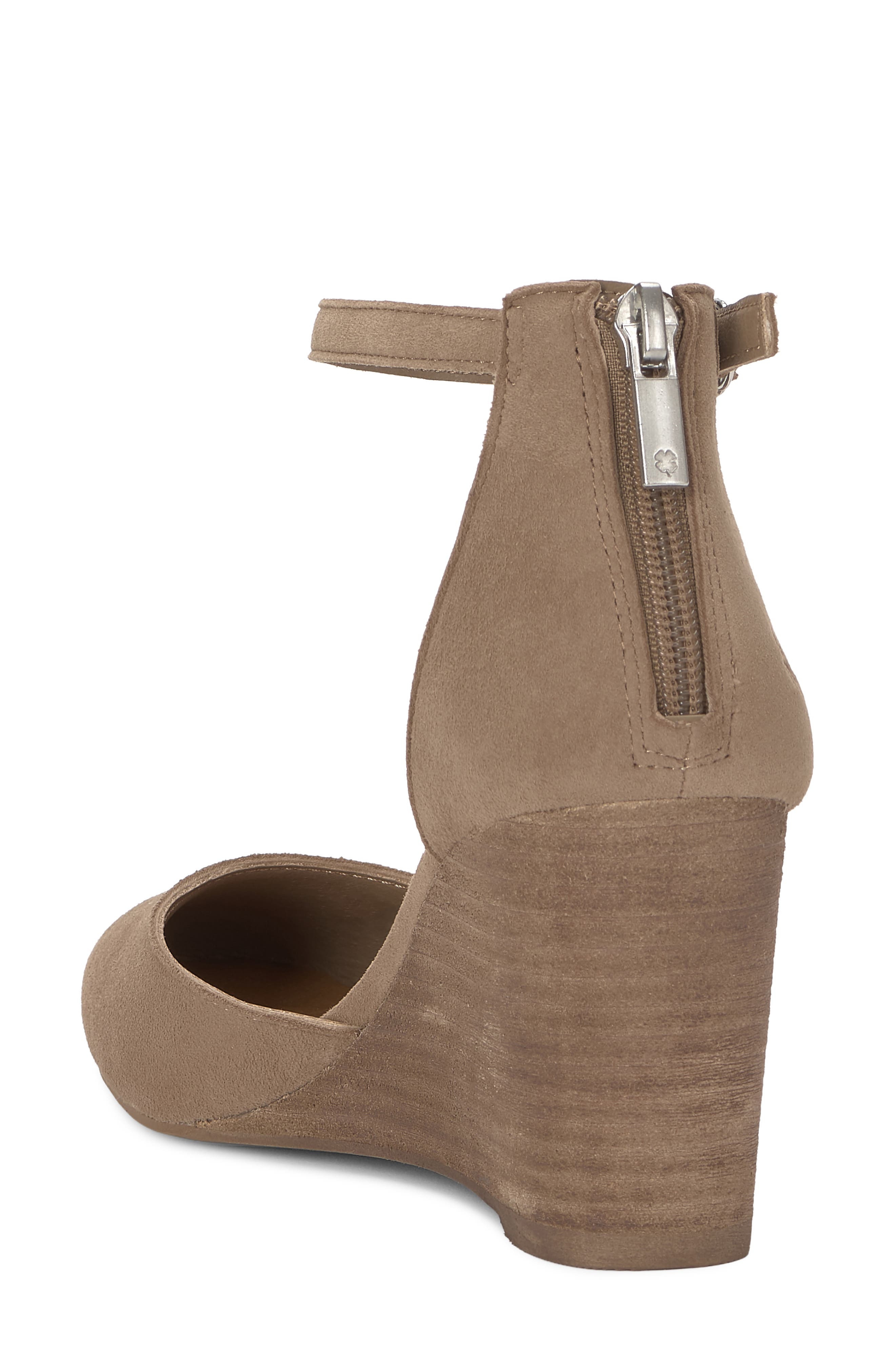 Nitika Ankle Strap Pump, Alternate, color, PORCINI