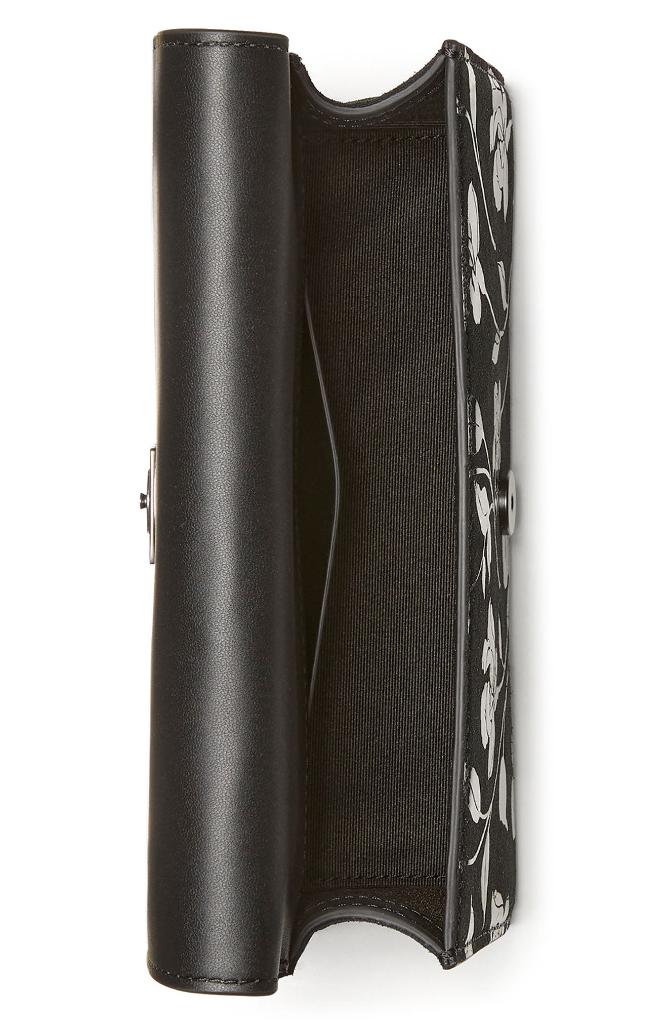 Kate Spade New York deco uptown blooms suede convertible shoulder bag, Alternate, color, 