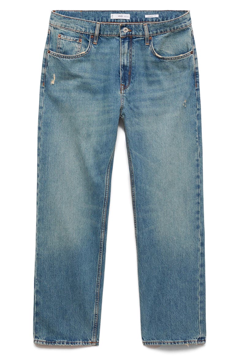 Bob Straight Leg Jeans, Alternate, color, MEDIUM VINTAGE BLUE
