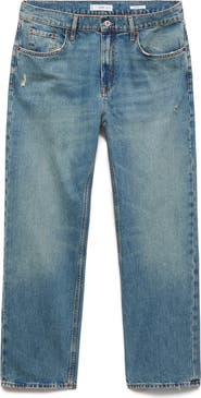 MANGO Bob Straight Leg Jeans
