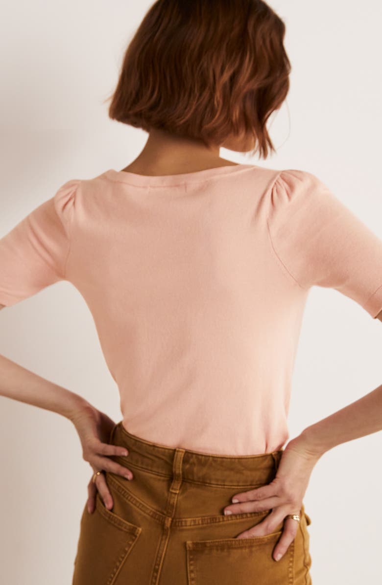 Boden Square Neck Knit Top, Alternate, color, 