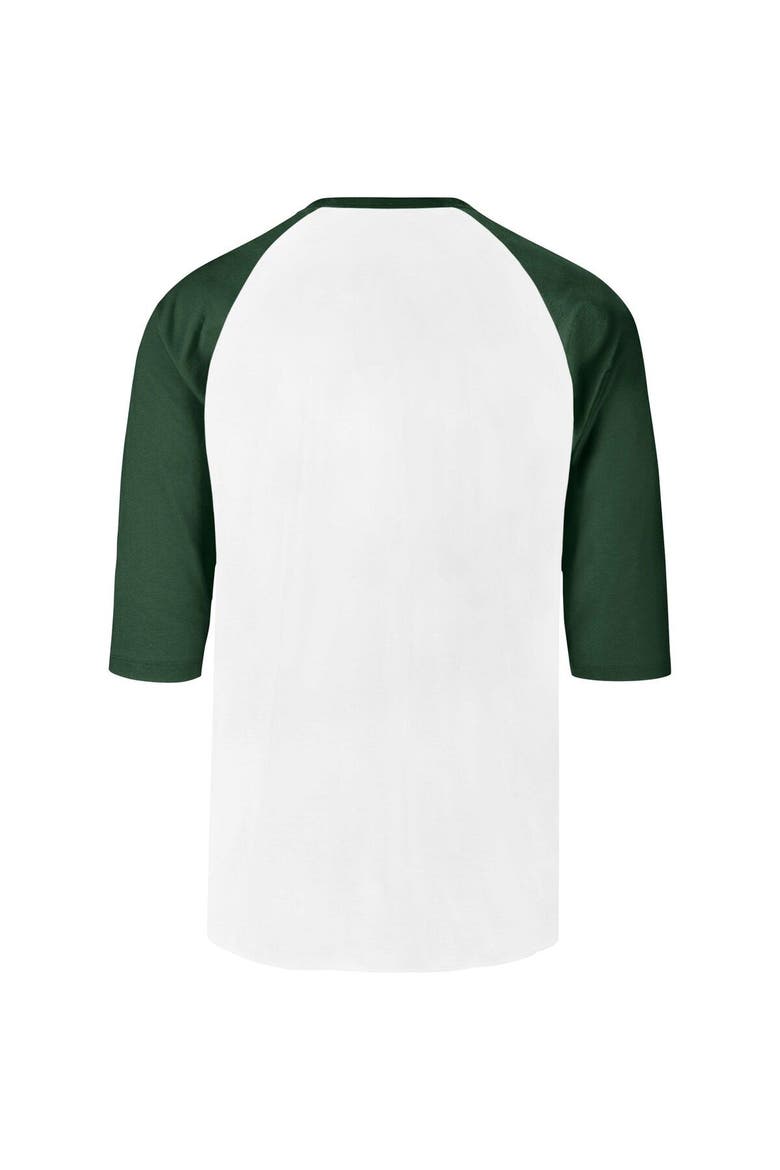 Men's '47 Cream Colorado Rockies City Connect Crescent Franklin Raglan 3/4-Sleeve T-Shirt, Alternate, color, Cream