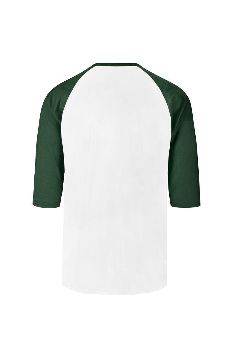 '47 Men's '47 Cream Colorado Rockies City Connect Crescent Franklin Raglan 3/4-Sleeve T-Shirt, Alternate, color, 