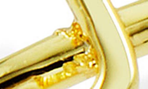 Savvy Cie Jewels 18k Yellow Gold Plated Initial Ring In Gold J