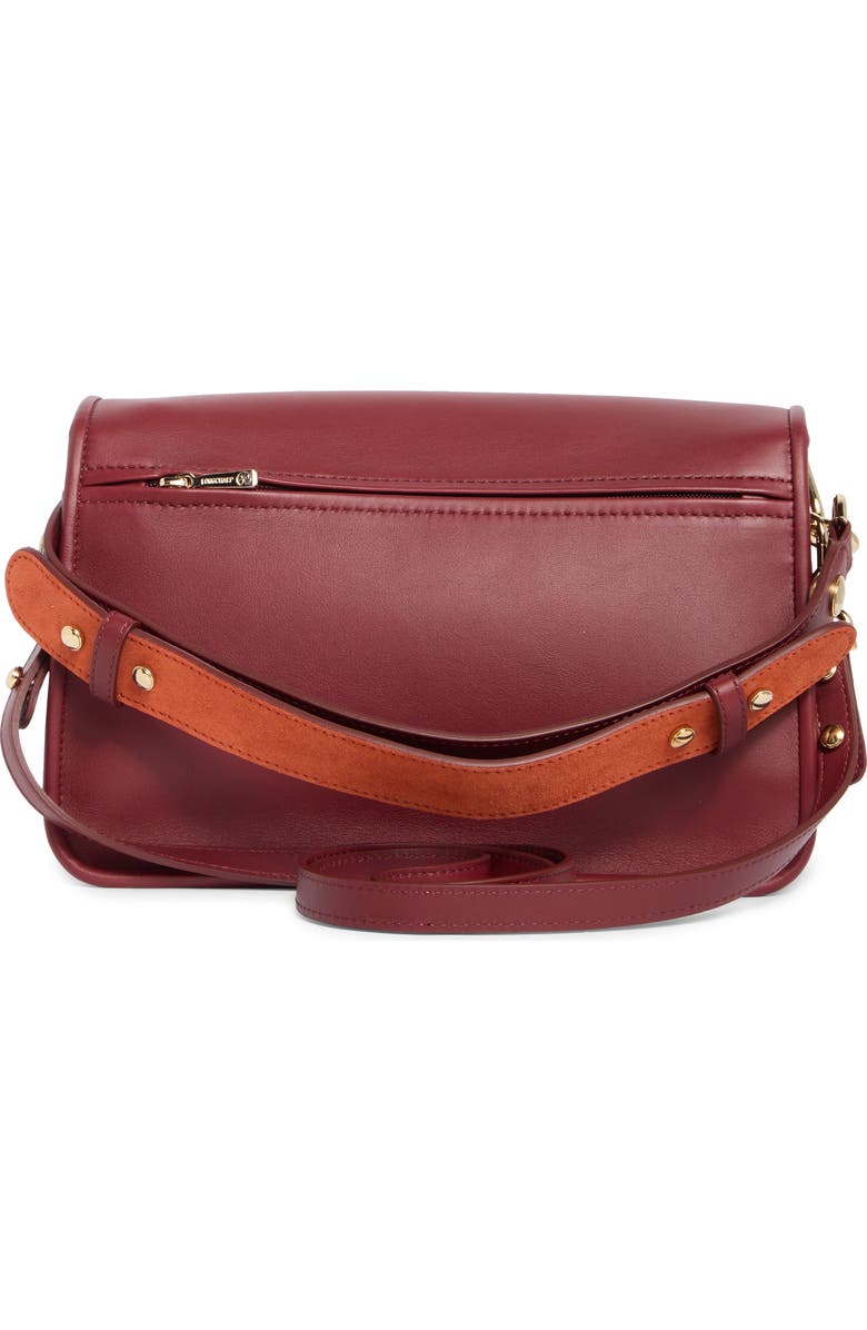 Longchamp Mademoiselle Crossbody Bag, Alternate, color, Burnt Red