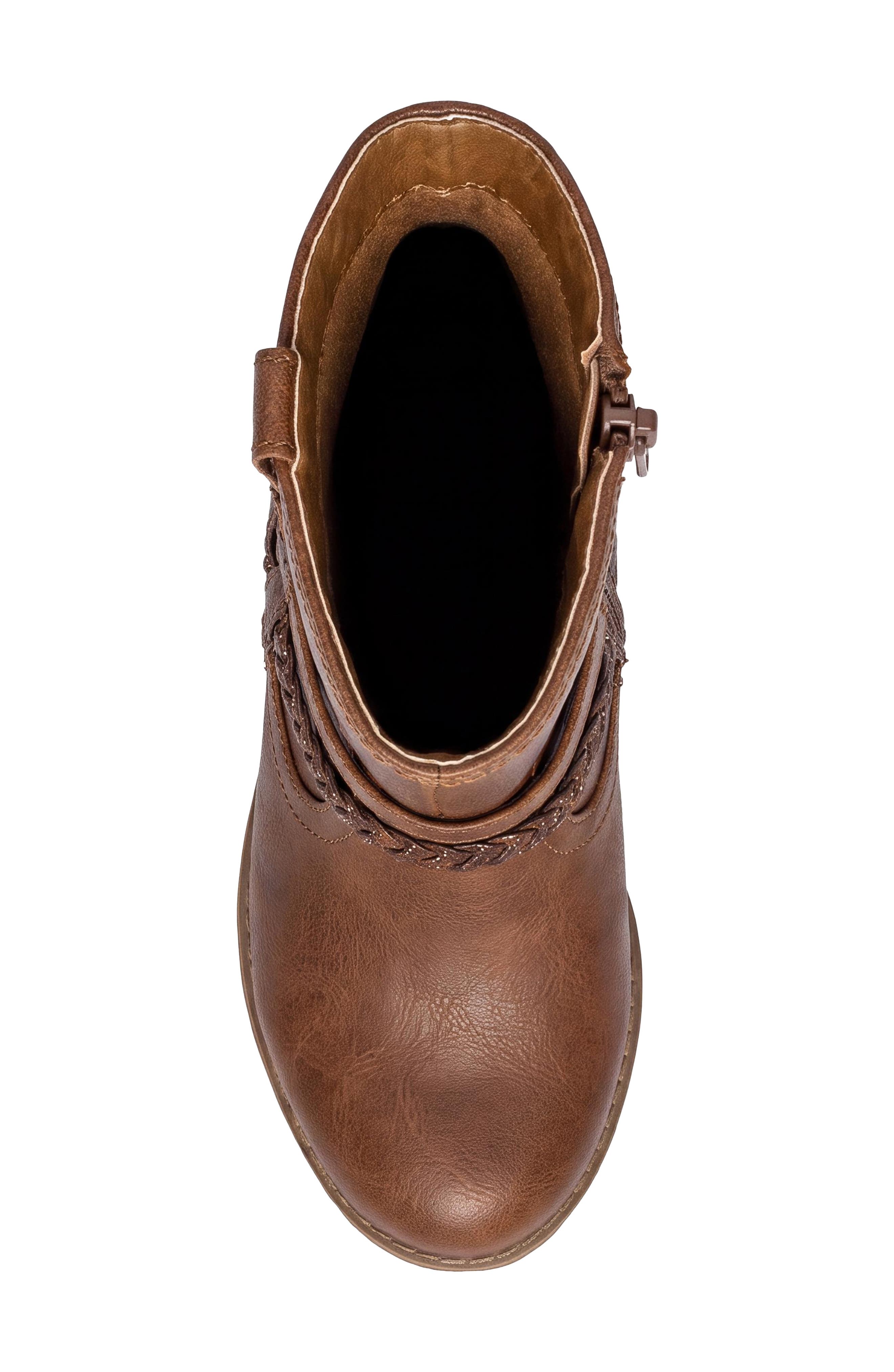 Kids' Lil Marchie Western Boot, Alternate, color, COGNAC MULTI