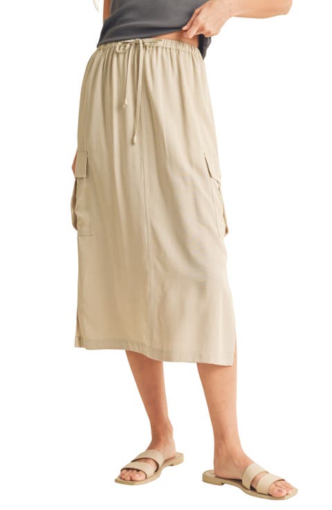 Cargo Midi Skirt