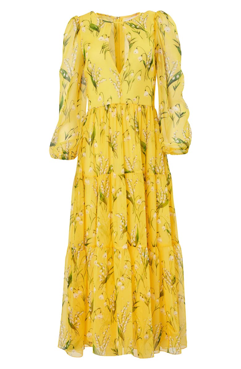 chinese dress ladies Backless Dress with Floral Print