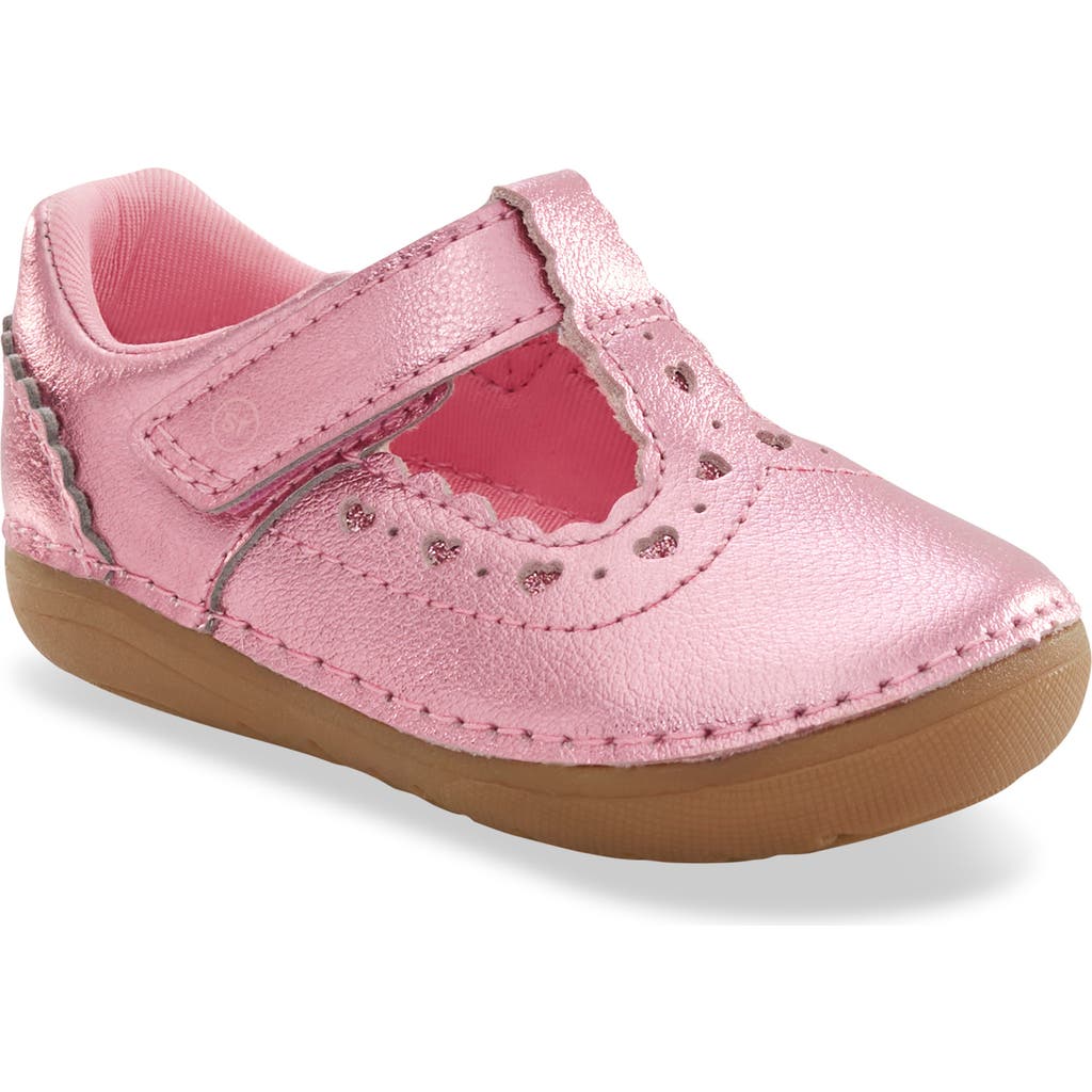 Stride Rite Adira Mary Jane Flat in Fuchsia