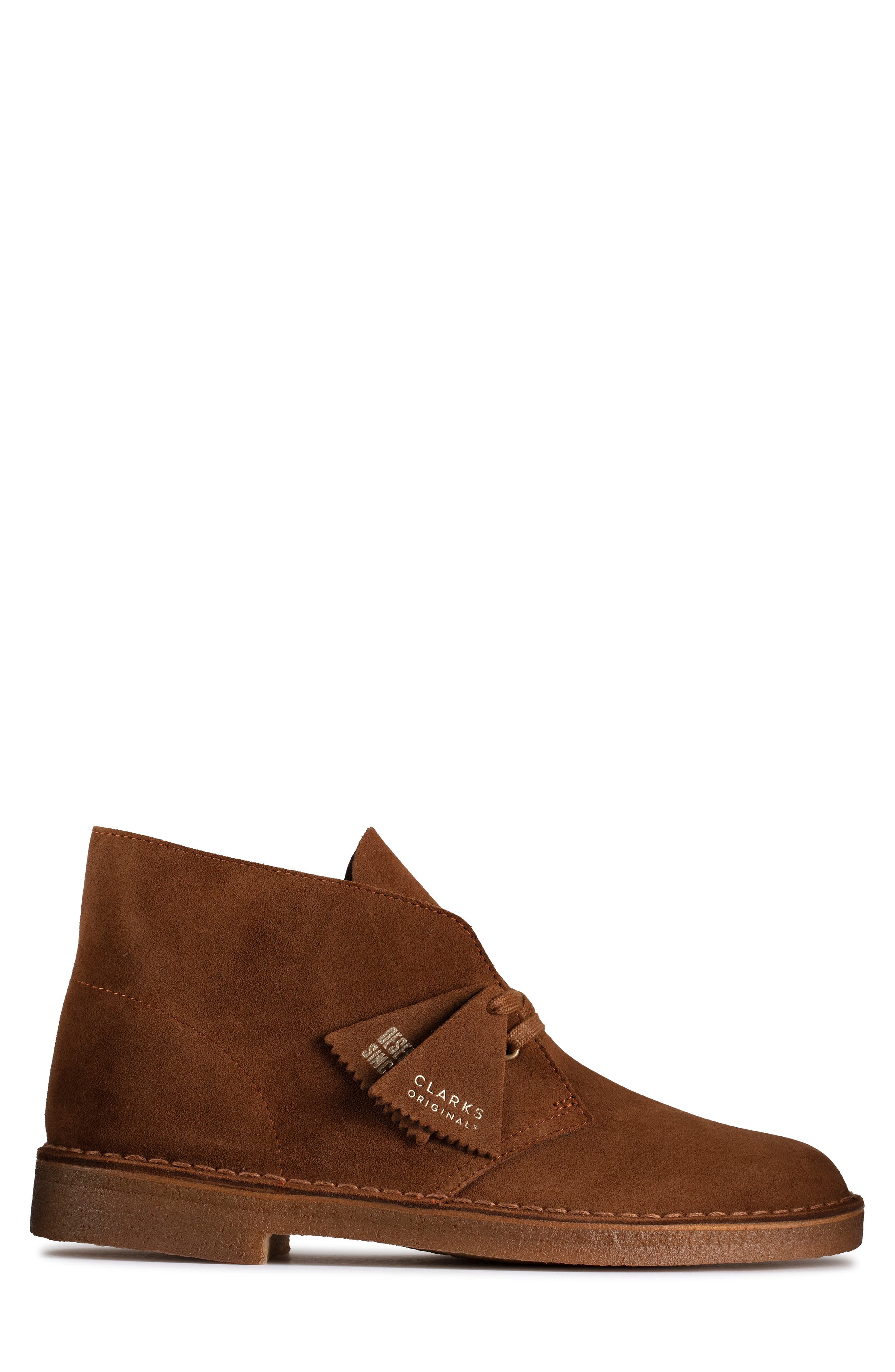 Clarks<sup>®</sup> Originals Desert Boot, Alternate, color, Cola Suede