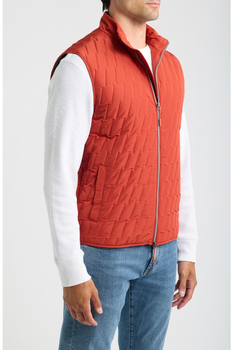 Belfry Quilted Vest, Alternate, color, ROSSA