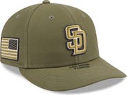 New Era Men's New Era Olive San Diego Padres 2026 Armed Forces Day Low Profile 59FIFTY Fitted Hat