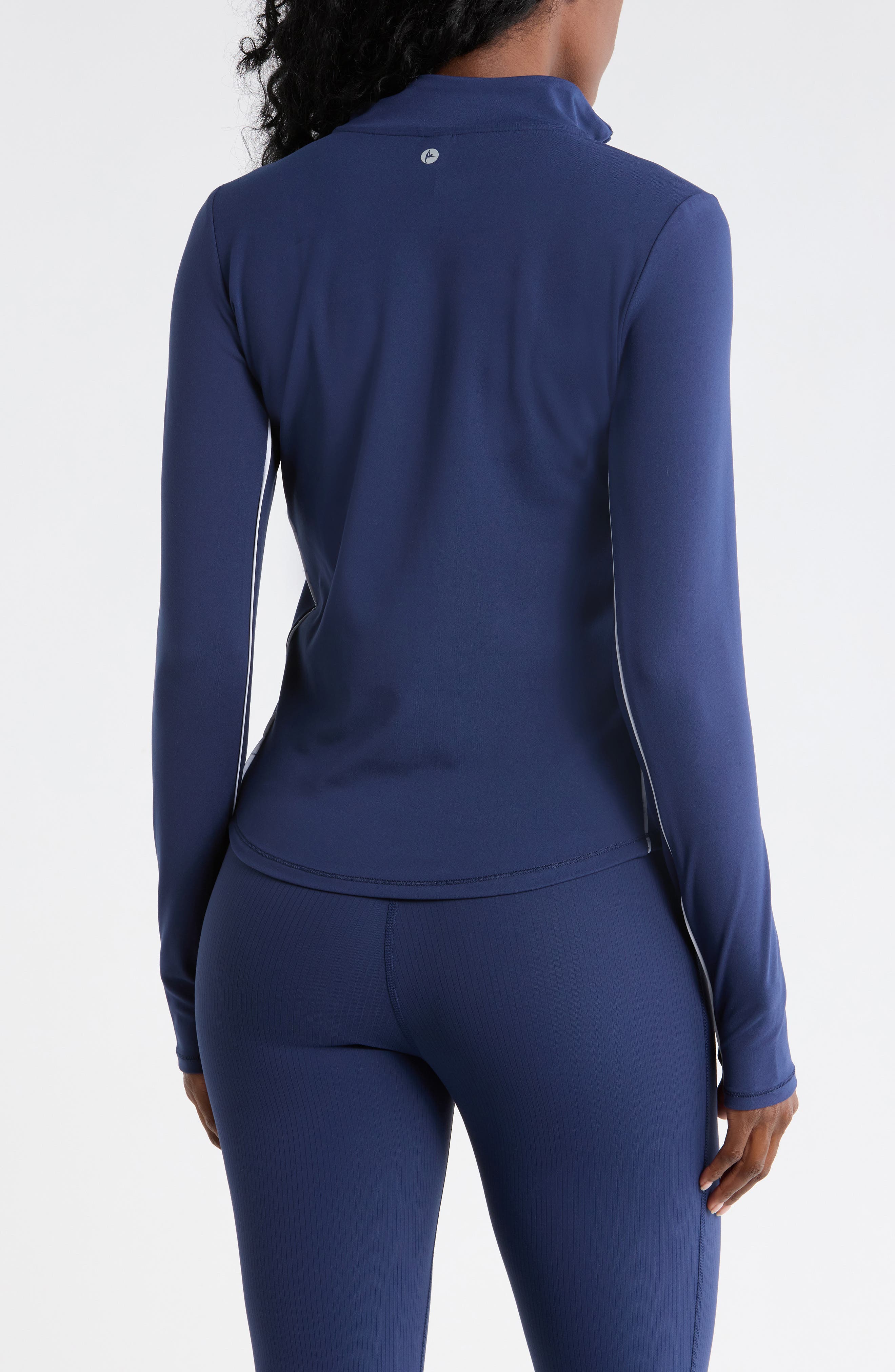 Tennis Interlock Half Zip Pullover - image 4