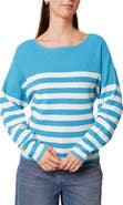 CYRUS Stripe Waffle Sweater