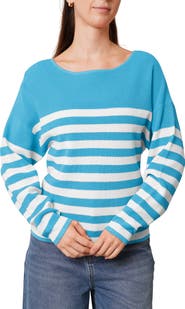 CYRUS Stripe Waffle Sweater