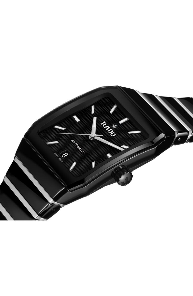 RADO Anatom Automatic Ceramic Bracelet Watch, 32.5mm, Alternate, color, 