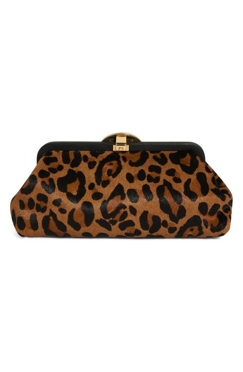 Aimee Kestenberg Full Circle Leather Frame Clutch