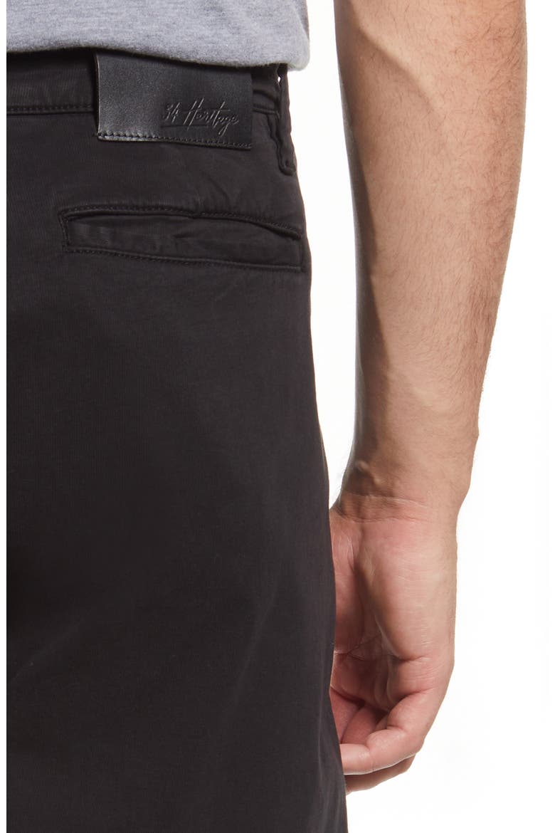 Nevada Soft Touch Stretch Flat Front Shorts, Alternate, color, BLACK SOFT TOUCH